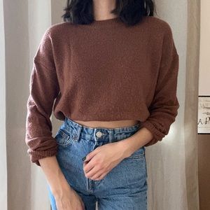 Forever21 brown sweater